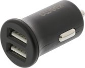 Sweex CH-011BL Autolader 2-uitgangen 2.4 A 2x Usb Zwart