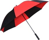 Precision Golfparaplu 75 Cm Polyester/fiberglas Rood/zwart