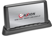 AXION 7" WiFi mirroring  monitor met achteruitrij camera ingang - geintegreerde Dashcam voor op Dashboard