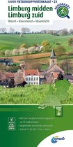 ANWB Fietsknooppuntenkaart 23 - Fietsknooppuntenkaart Limburg midden, Limburg zuid 1:100.000 ANWB Fietsknooppuntenkaart 23 - Fietsknooppuntenkaart Limburg midden, Limburg zuid 1:100.000