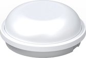 LED Plafondlamp - Badkamerlamp - Artony - Opbouw Rond - Waterdicht IP65 - Helder/Koud Wit 6400K - Mat Wit Kunststof