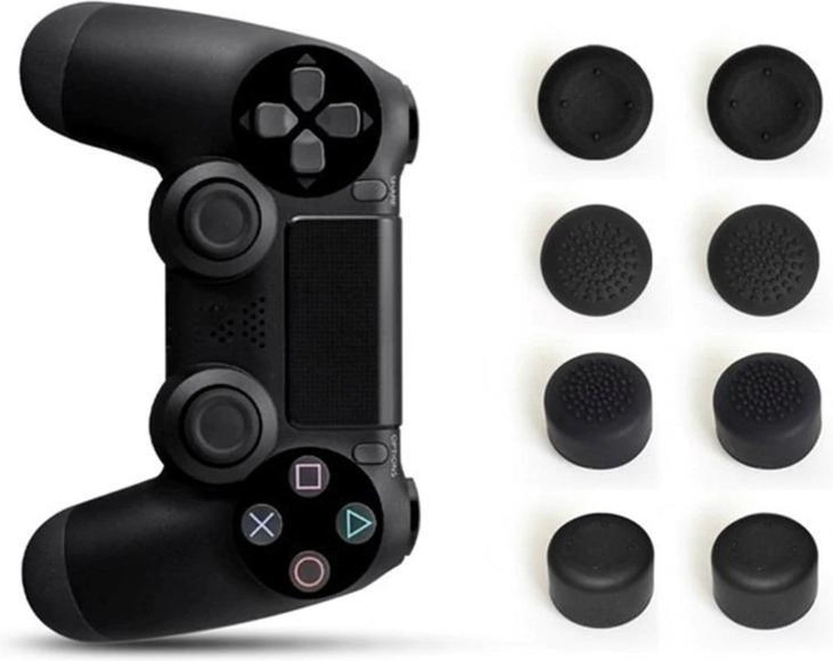 Thumb grips - 8 stuks - Pro gaming - Playstation 4 accessoires - Thumbgrips - Gamer - Gaming - Gaming accessoires - 4 verschillende maten - Console accessoires - Gaming set - Pro gamers - Console kit - Gaming kit - PS5 – foto 3