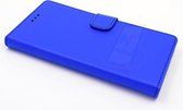 Blauw hoesje voor Huawei P9 - Book Case - Pasjeshouder - Magneetsluiting