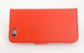 Hoesje Rood iPhone 6-6S - Book Case - Pasjeshouder - Magneetsluiting