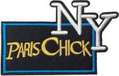NY Paris Chick patch (Iron on)
