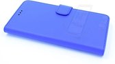 Blauw hoesje voor Samsung Galaxy J5 (2016) Book Case - Pasjeshouder - Magneetsluiting (J510F)