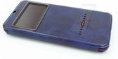Blauw hoesje voor de iPhone 6-6S Plus - Book Case - Pasjeshouder - Magneetsluiting