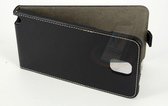 Zwart hoesje Samsung Galaxy Note4 - Book Case - Pasjeshouder - Magneetsluiting