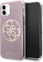 Roze hoesje van Guess - Backcover - iPhone 11 - 2020 Collection