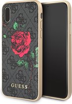 iPhone Xs/X hoesje - Guess - Grijs - Kunstleer