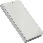 Zilver hoesje voor de Samsung Galaxy S8 Book Case - Pasjeshouder - Magneetsluiting (G950F)