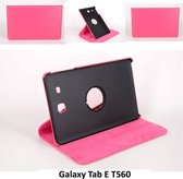 Samsung Galaxy Tab E Draaibare tablethoes Roze voor bescherming van tablet