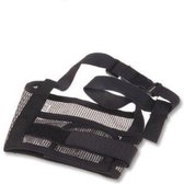 Verstelbare Comfort Muilband - Honden Muilkorf - Veiligheidsmuilband - Verstelbaar - L (18~24 cm) - Zwart