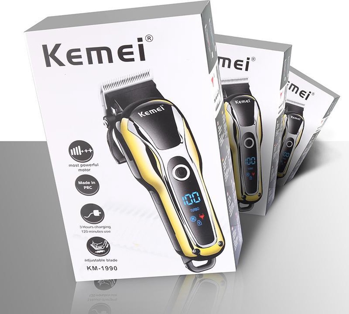 Kemei KM-1990 - Professionele Tondeuse thumbnail 5