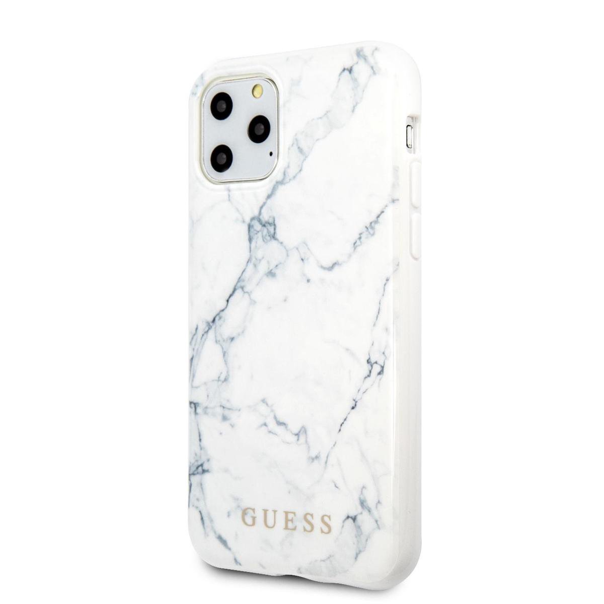 Wit hoesje van Guess - iPhone 11 Pro - Backcover - GUHCN58PCUMAWH