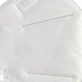 100% katoenen mondmasker-KN 95 Zonder Filter-Wit
