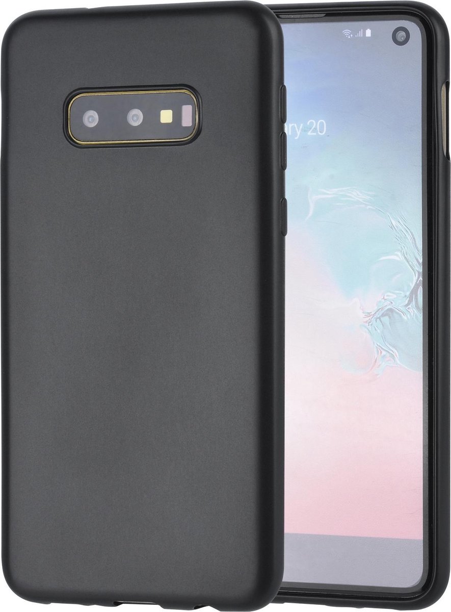 Binnenstructuur Zwart TPU Backcover voor Samsung Galaxy S10e (S10e)
