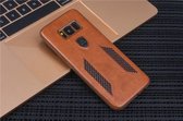 UNIQ Accessory Galaxy S8 Kunstleer Hard Case Back cover - Bruin (G950F)- 8719273284360