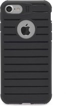 Backcover hoesje voor Apple iPhone 7- Apple iPhone 8 - Zwart- 8719273271148