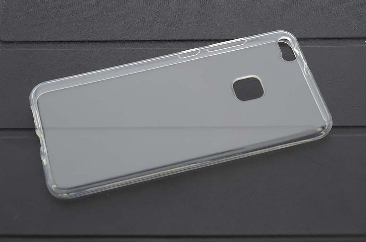 Backcover hoesje voor Huawei P10 Lite - Transparant- 8719273247525