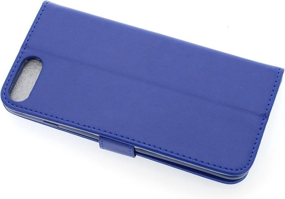 Blauw hoesje voor de iPhone 7-8 Plus - Book Case - Pasjeshouder - Magneetsluiting