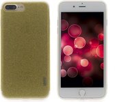 UNIQ Accessory iPhone 7-8 Plus Back Cover hoesje glitter - Goud