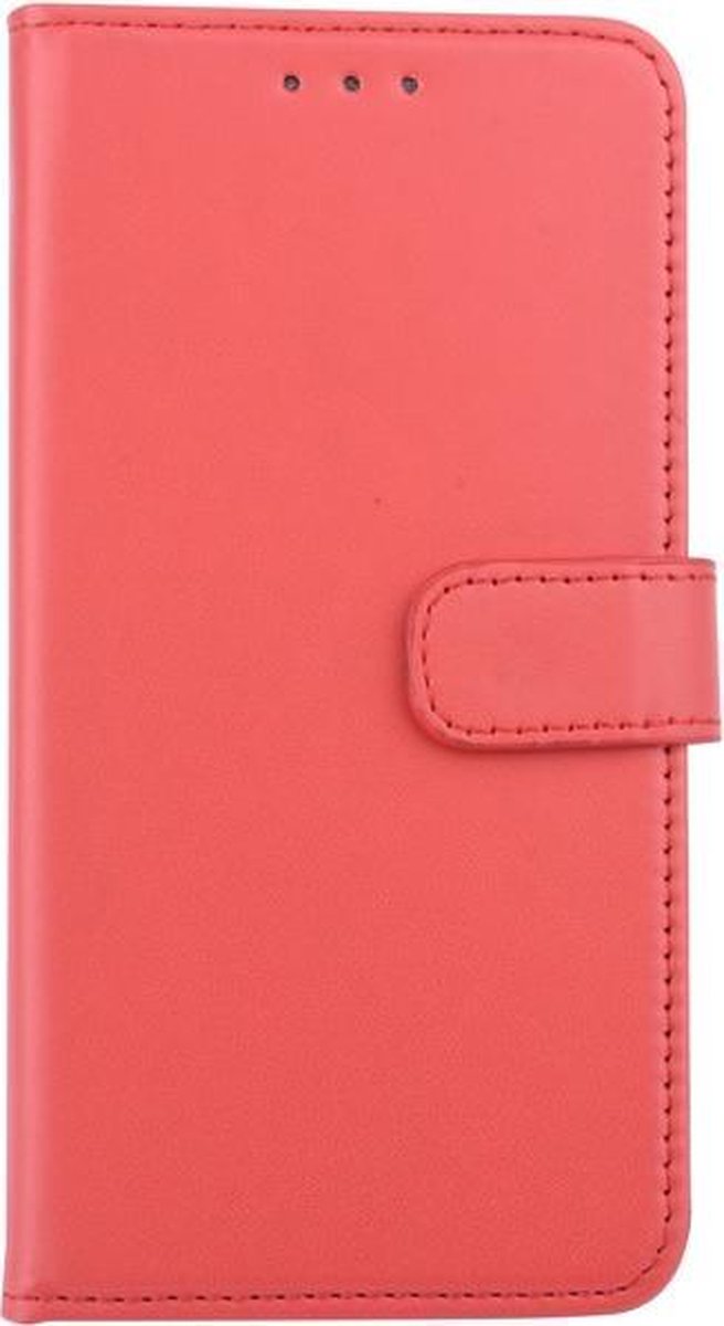 Rood hoesje voor iPhone Xs Max - Book Case - Pasjeshouder - Magneetsluiting