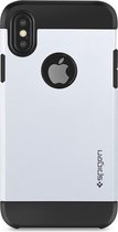 Backcover hoesje voor Apple iPhone X- Apple iPhone Xs - Zilver- 8719273278062