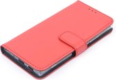 Rood hoesje Nokia 2 - Book Case - Pasjeshouder - Magneetsluiting