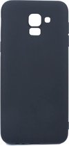 Backcover hoesje voor Samsung Galaxy J6 (2017) - Zwart (J600F)- 8719273275702