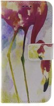 Print hoesje voor Samsung Galaxy A3 -2017 - Book Case - Pasjeshouder - Magneetsluiting (A320F)