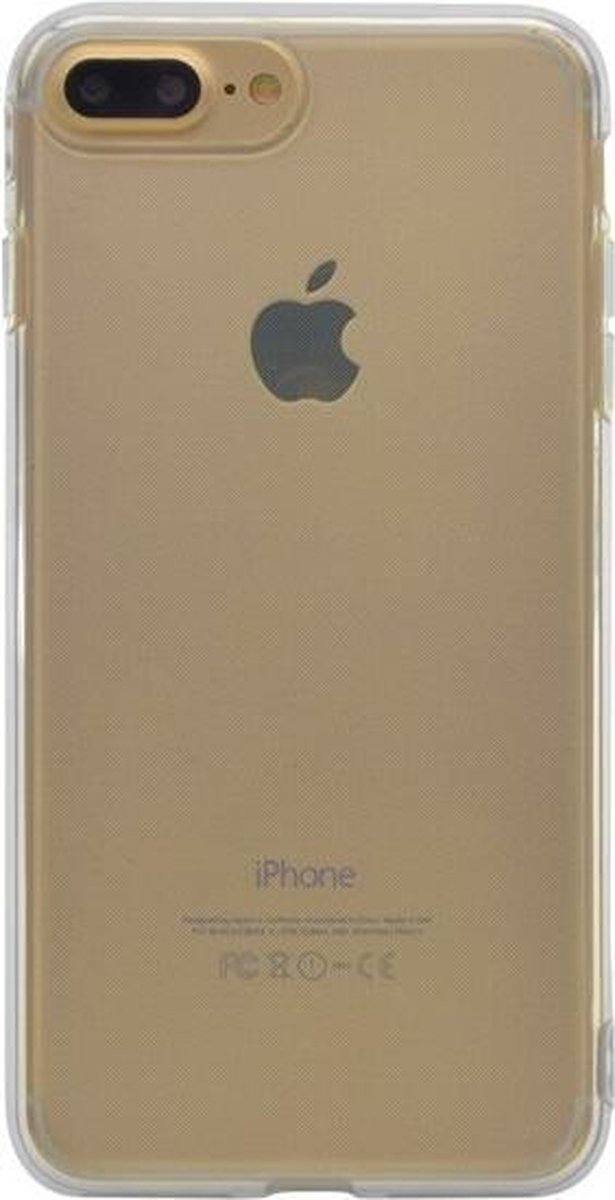 Backcover hoesje voor Apple iPhone 7 Plus - Zwart