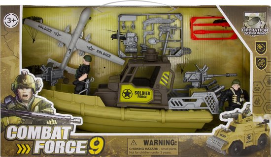 Combat Force - Leger Speelgoed - Army - Soldaatjes – Militair - Boot  Speelgoed - Boot... | bol