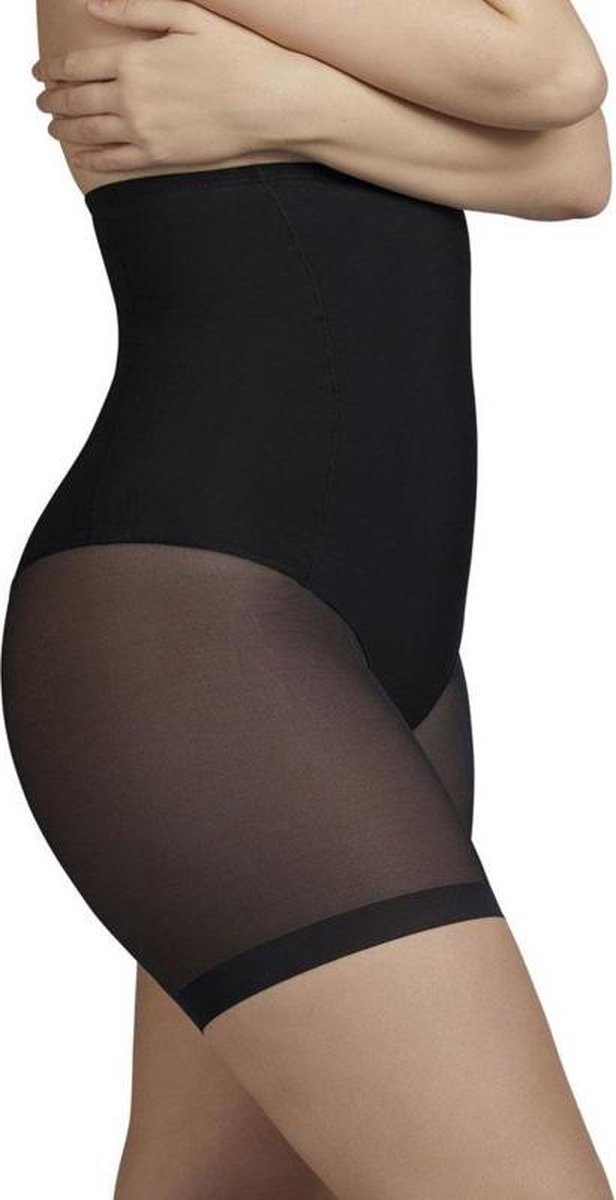 Corrigerende hoge taille broekje / short Ysabel Mora | beige