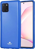 GOOSPERY JELLY Full Coverage Soft Case voor Galaxy Note 10 Lite (blauw)