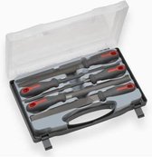 MEISTER Set vijlen en raspen 5 stuks