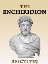 Boekomslag met buste van marmer en de tekst "THE ENCHIRIDION EPITCTUS".