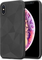 Magic Triangle telefoonhoesje geschikt voor Apple iPhone Xs Max Hoesje Zwart - Shockproof