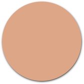 Ronde muursticker effen kleur - WallCatcher | 40 cm | Behangsticker Licht Nude Pink wandcirkel