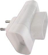 Triplite 3 stopcontacten 6A zijkant wit