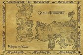 GAME OF THRONES ANTIQUE MAP Maxi Posters (61x91 5)