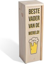 Bierkist: BESTE VADER VAN DE WERELD| Bierkist cadeau vaderdag| Houten krat| Vaderdagcadeau| Vaderdaggeschenk| Bierkistje