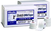 Mueller Stretch Mtape 7,6 cm x 4,5 m | waterafstotend elastische tape | gemakkelijk scheurbaar | materiaal: katoen en een zinkoxide rubber kleeflaag voor optimale hechting.