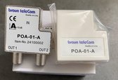 Braun Telecom TV splitter POA 1-A met 2 uitgangen - 4 dB / 5-2000 MHz (Horizon Box)