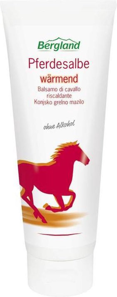 Bergland Paardenzalf 100 ml - spierbalsem verwarmend - natuurlijk en Biologisch