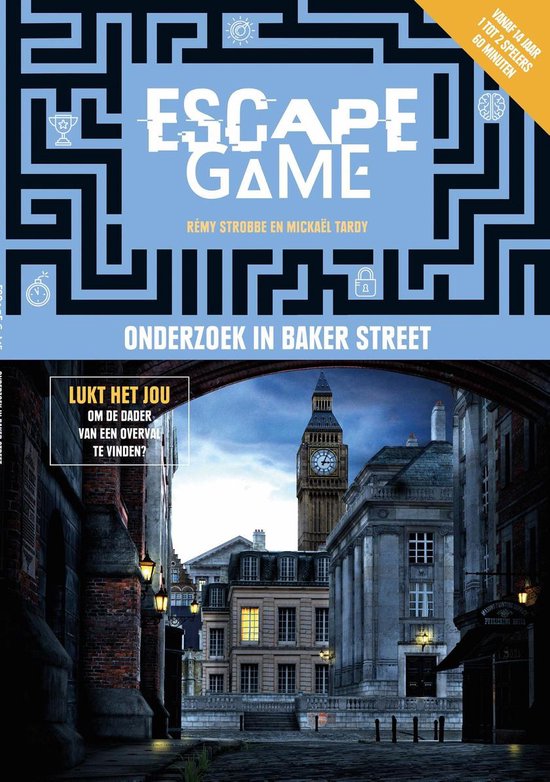 Escape game  -   Onderzoek in Baker Street - Rémy Strobbe