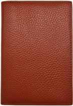 Couverture de passeport A sunny day - cuir véritable - marron - 14 x 9,5 cm - porte-passeport - cuir