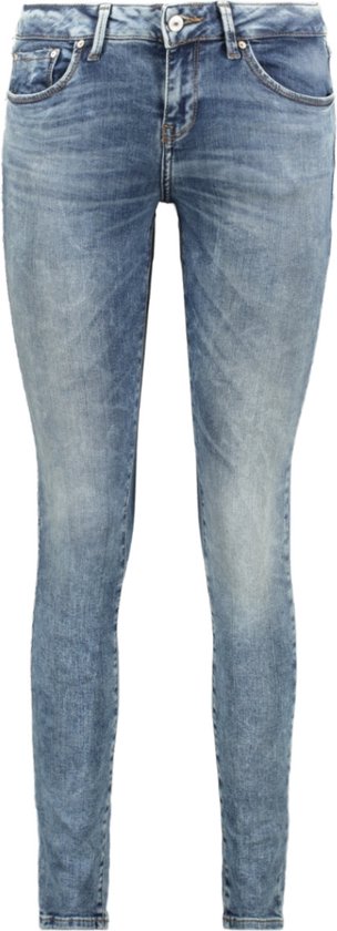 LTB Daisy Field Wash Mid Waist Skinny Jeans Blauw Dames | bol.com
