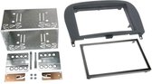 2-DIN paneel Mercedes Benz SL 2001-2011 Rubbertouch zwart