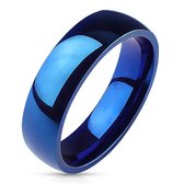 Ringen Dames - Ringen Vrouwen - Ring Dames - Ringen Mannen - Blauwe Ring - Heren Ring - Ring Heren - Glimmende Hoek - Glow